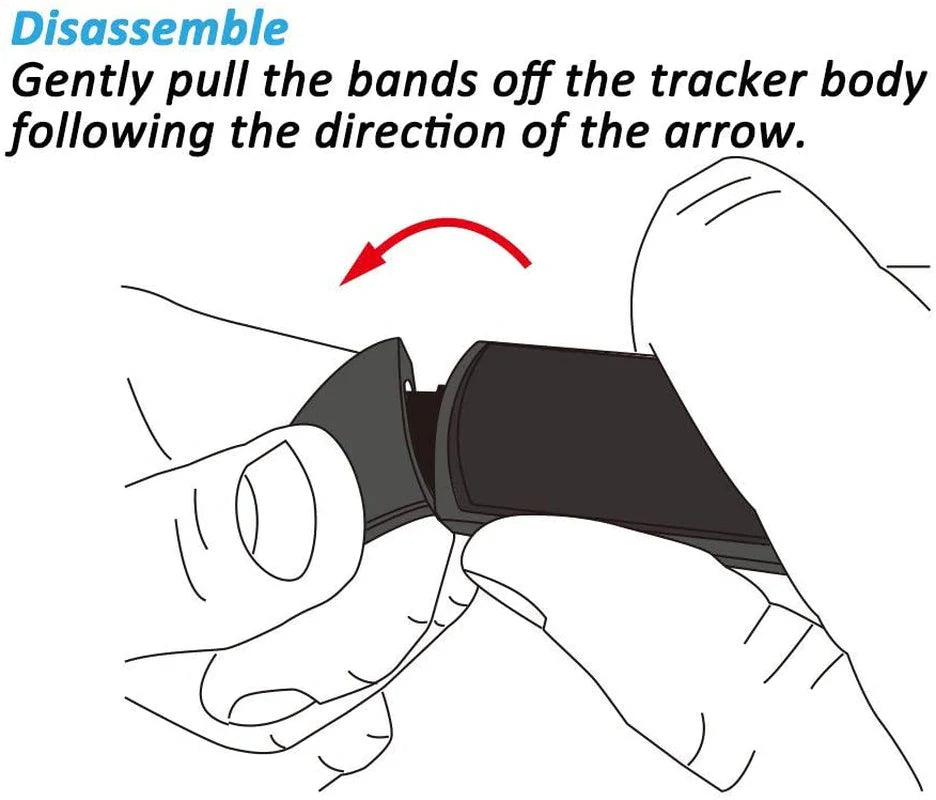 Id115Plus HR Very Fit Pro Bands Replacement Strap for Veryfitpro, Letscom, Lintelek Fitness Trackers - Purple and Black